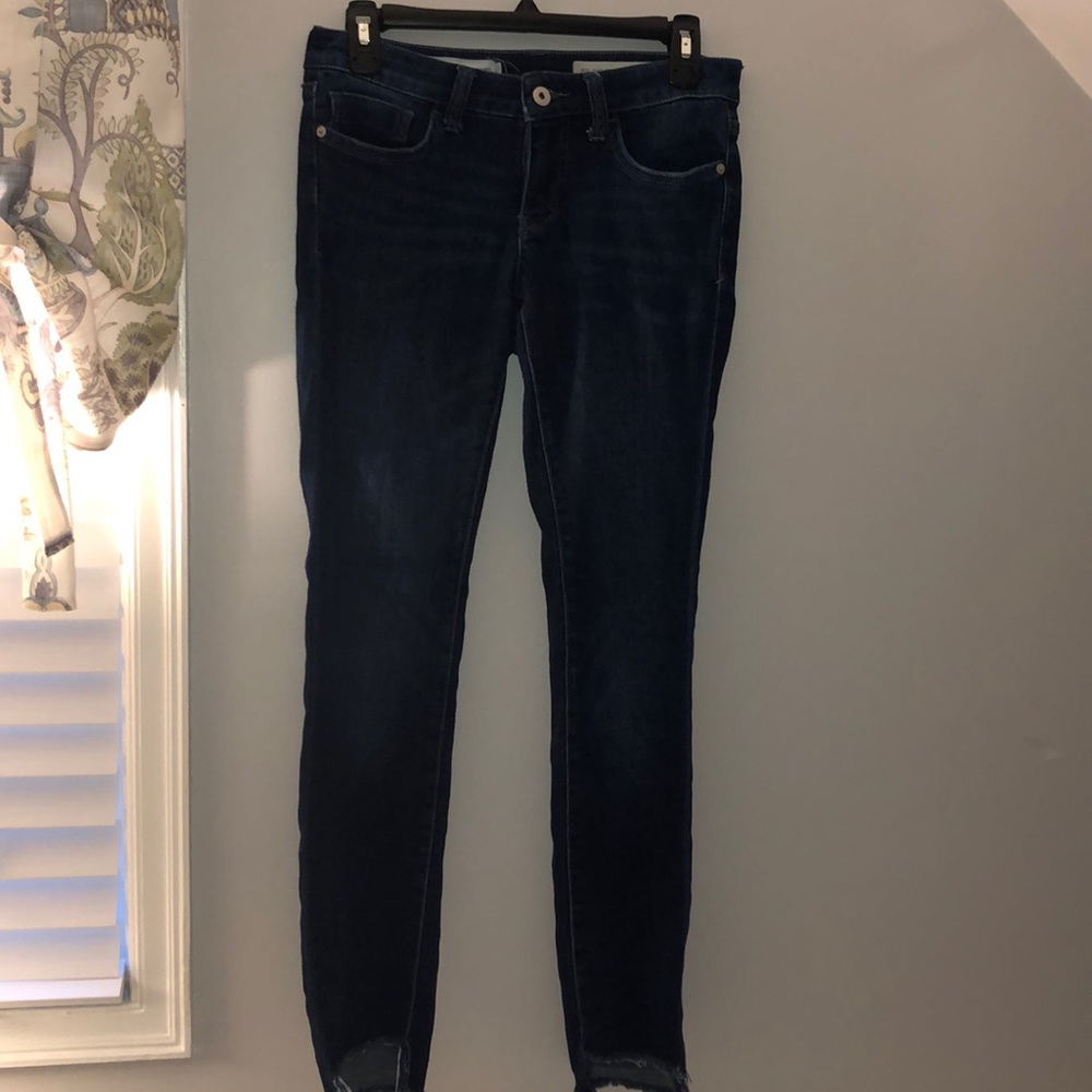 Anthropologie Mid Rise Skinny Jeans
